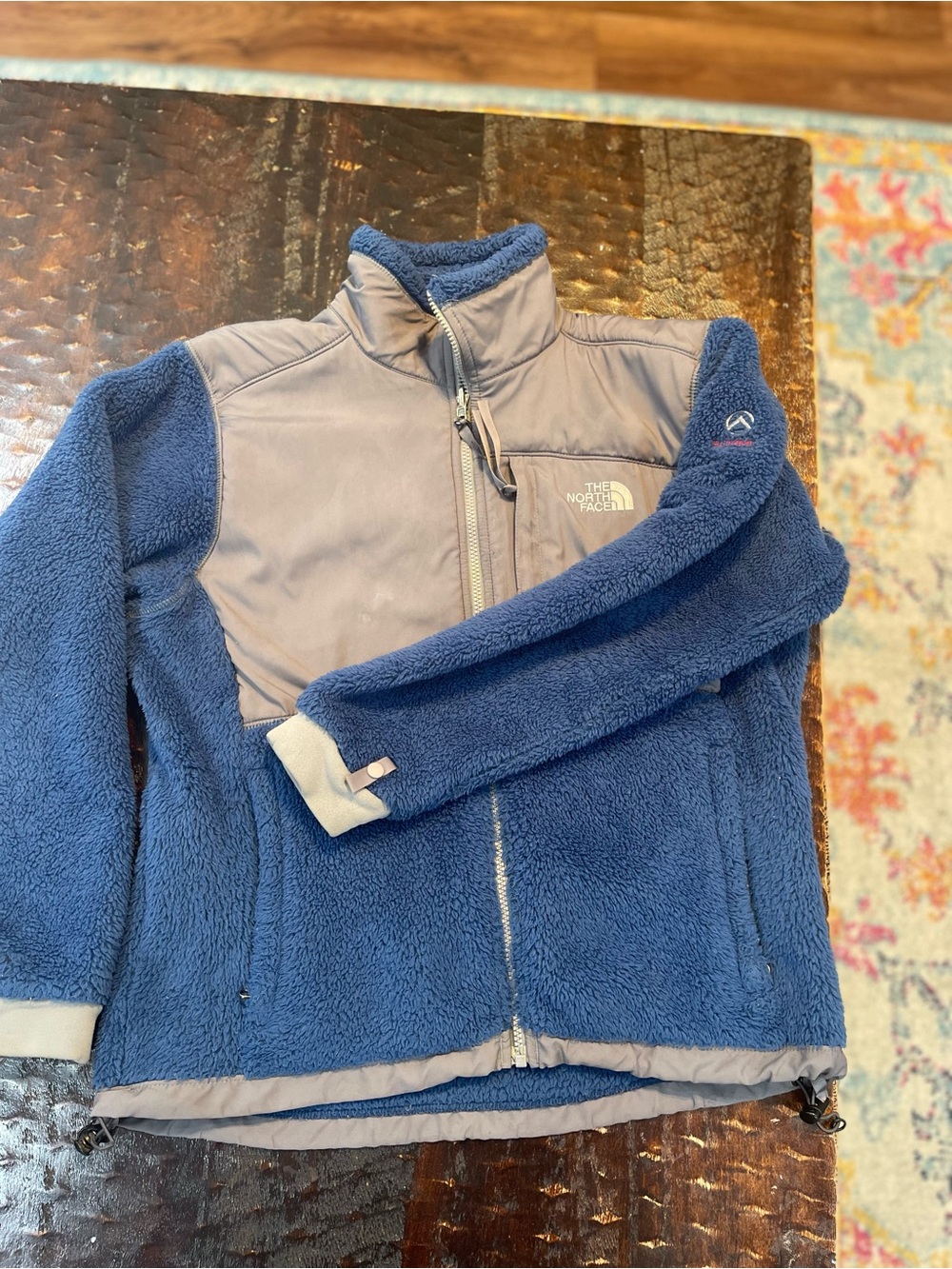 The North Face Summit Series blue fleece jacket #outdoor #hiking #northface